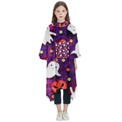 Fun Halloween Ghosts, Adoxali, Fun, Halloween Kids  Hooded Rain Ponchos