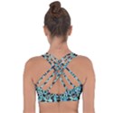 Ghosts Owls Pumpkins Cross String Back Sports Bra View2