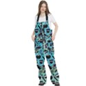 Ghosts Owls Pumpkins Women s Front Zip Ski And Snowboard Bib Pants View2