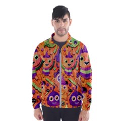 Halloween Monsters Men s Windbreaker