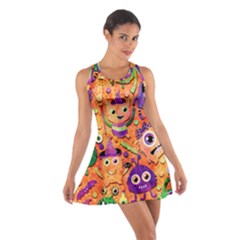 Halloween Monsters Cotton Racerback Dress by kyorashop23