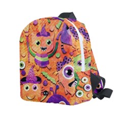 Halloween Monsters Kids  Age 2-4 Lightweight Preschool Backpack by kyorashop23