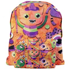 Halloween Monsters Giant Full Print Backpack by kyorashop23