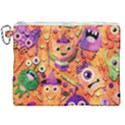 Halloween Monsters Canvas Cosmetic Bag (XXL) View1