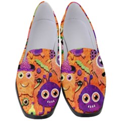 Halloween Monsters Women s Classic Loafer Heels by kyorashop23