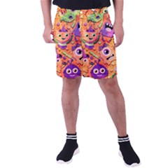 Halloween Monsters Men s Pocket Shorts by kyorashop23