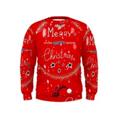 Merry, Happy Christmas, Christmas Gnome Kids  Sweatshirt