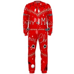 Merry, Happy Christmas, Christmas Gnome Onepiece Jumpsuit (men)