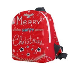 Merry, Happy Christmas, Christmas Gnome Kids  Age 2-4 Lightweight Preschool Backpack