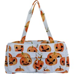 Orange Carved Pumpkins, Adoxali, Halloween Multi Function Bag by kyorashop23