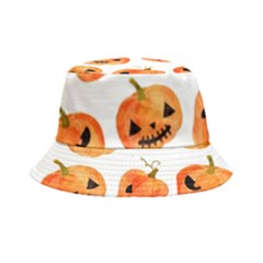 Orange Carved Pumpkins, Adoxali, Halloween Bucket Hat