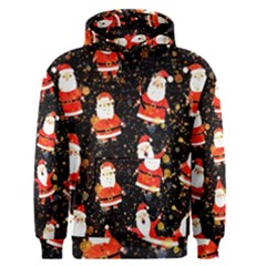 Santa Claus & Glitter, Adoxali, Christmas, Claus, December Men s Core Hoodie