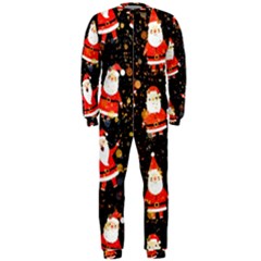 Santa Claus & Glitter, Adoxali, Christmas, Claus, December Onepiece Jumpsuit (men)