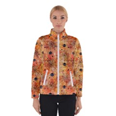 Spooky Spider Pattern, Adoxali, Halloween Women s Bomber Jacket