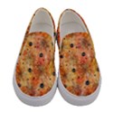 Spooky Spider Pattern, Adoxali, Halloween Women s Canvas Slip Ons View1