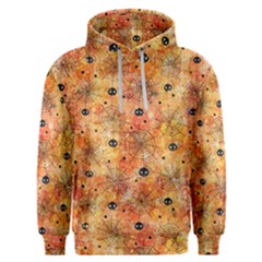 Spooky Spider Pattern, Adoxali, Halloween Men s Overhead Hoodie