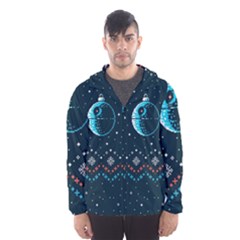 Star Wars Xmas, Star Wars, Christmas, Ugly Sweater Men s Hooded Windbreaker