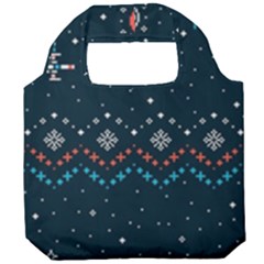 Star Wars Xmas, Star Wars, Christmas, Ugly Sweater Foldable Grocery Recycle Bag by kyorashop23