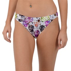 Sugar Skulls - Floral Band Bikini Bottoms by kyorashop23