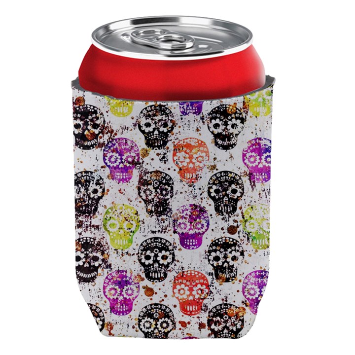 Sugar Skulls - Floral Can Holder