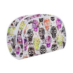 Sugar Skulls - Floral Make Up Case (small) by kyorashop23