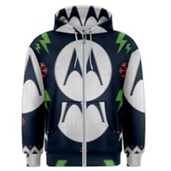 Ugly Sweater Moto, Motorola, Men s Zipper Hoodie