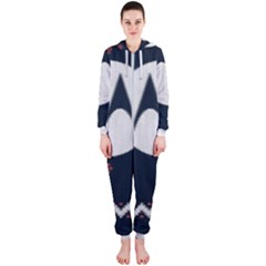 Ugly Sweater Moto, Motorola, Hooded Jumpsuit (ladies)