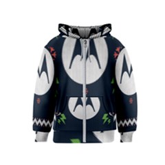 Ugly Sweater Moto, Motorola, Kids  Zipper Hoodie