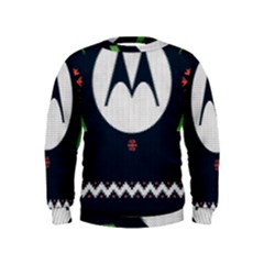 Ugly Sweater Moto, Motorola, Kids  Sweatshirt