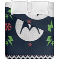 Ugly Sweater Moto, Motorola, Duvet Cover Double Side (california King Size) by kyorashop23