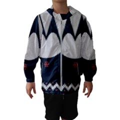 Ugly Sweater Moto, Motorola, Kids  Hooded Windbreaker