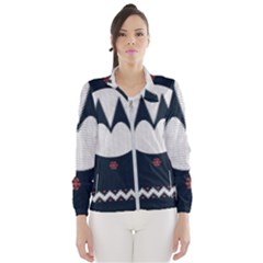 Ugly Sweater Moto, Motorola, Women s Windbreaker