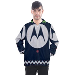 Ugly Sweater Moto, Motorola, Men s Half Zip Pullover