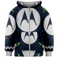 Ugly Sweater Moto, Motorola, Kids  Zipper Hoodie Without Drawstring