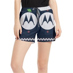 Ugly Sweater Moto, Motorola, Women s Runner Shorts by kyorashop23