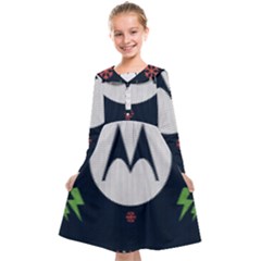 Ugly Sweater Moto, Motorola, Kids  Midi Sailor Dress by kyorashop23