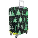 Green Christmas Trees, Adoxali, Scandinavian Luggage Cover (Large) View2