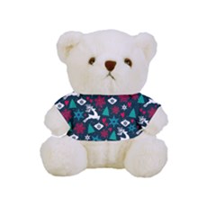 Holiday Season Pattern Full Print Cuddly Teddy Bear by kyorashop23