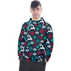 Holiday Season Pattern Men s Pullover Hoodie