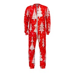 White And Red Trees, Adoxali, Christmas Onepiece Jumpsuit (kids)