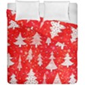 White And Red Trees, Adoxali, Christmas Duvet Cover Double Side (California King Size) View1