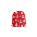 White And Red Trees, Adoxali, Christmas Drawstring Pouch (XS) View1