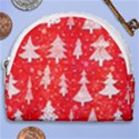 White And Red Trees, Adoxali, Christmas Horseshoe Style Canvas Pouch View1