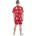 White And Red Trees, Adoxali, Christmas Men s Mesh T-Shirt and Shorts Set View2