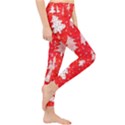 White And Red Trees, Adoxali, Christmas Lightweight Velour Classic Yoga Leggings View4