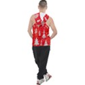 White And Red Trees, Adoxali, Christmas Men s Sleeveless Hoodie View2