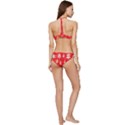 White And Red Trees, Adoxali, Christmas Banded Triangle Bikini Set View4