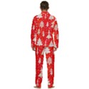 White And Red Trees, Adoxali, Christmas Men s Long Sleeve Velvet Pocket Pajamas Set View4