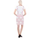 Clouds Pink Pattern Braces Suspender Skirt View2