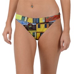 Colorful Venice Homes - Venezia, Italy Band Bikini Bottoms by ConteMonfrey